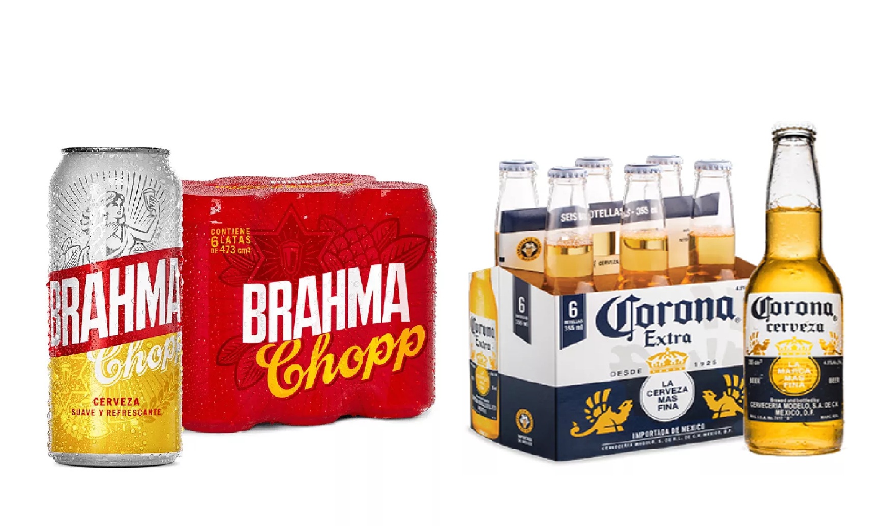 Pack brahma + Pack corona